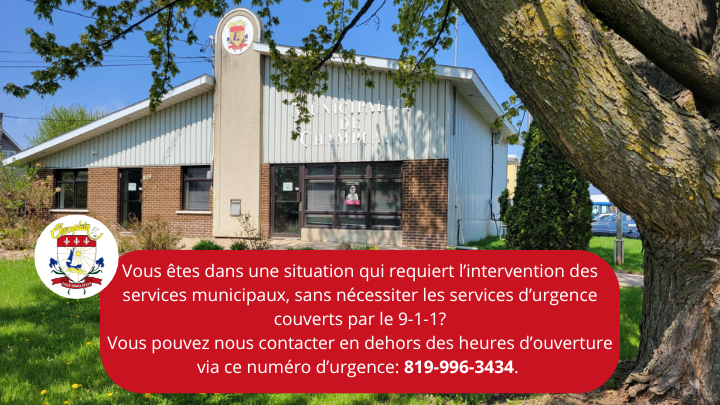 Numéro en cas d'urgence