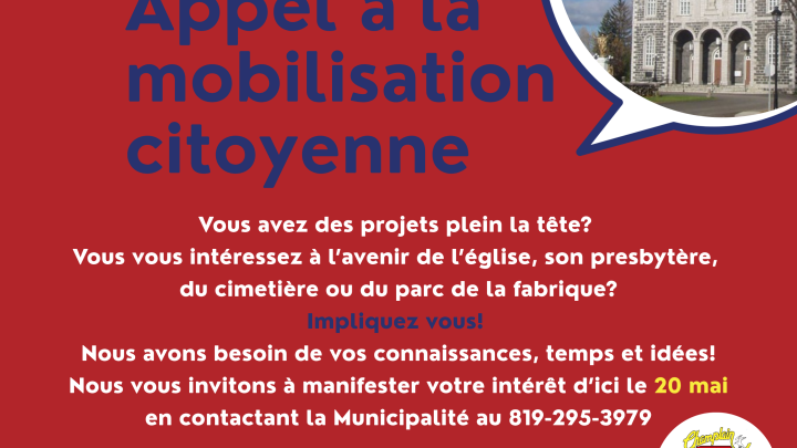 Appel à la mobilisation citoyenne