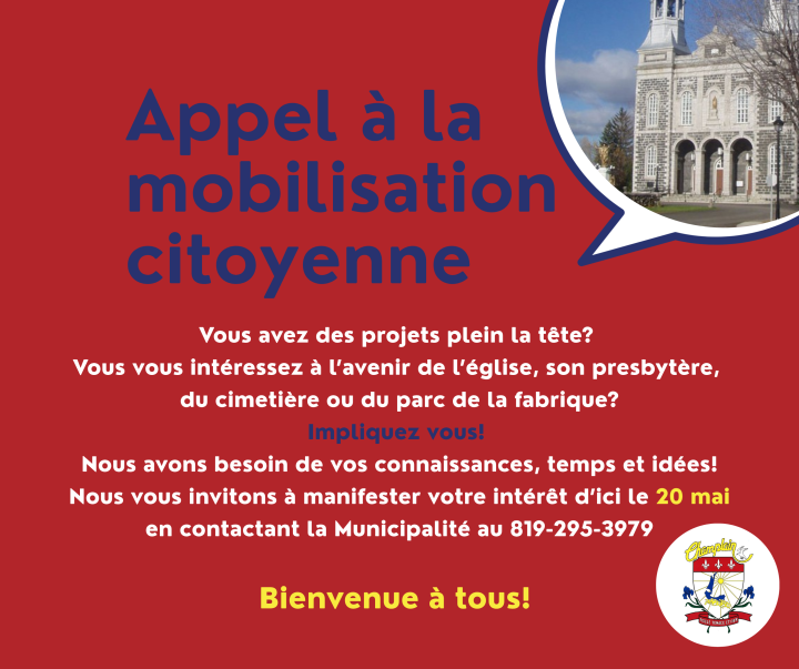 Appel à la mobilisation citoyenne