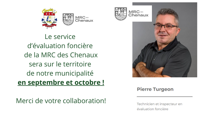 Évaluation foncière en cours